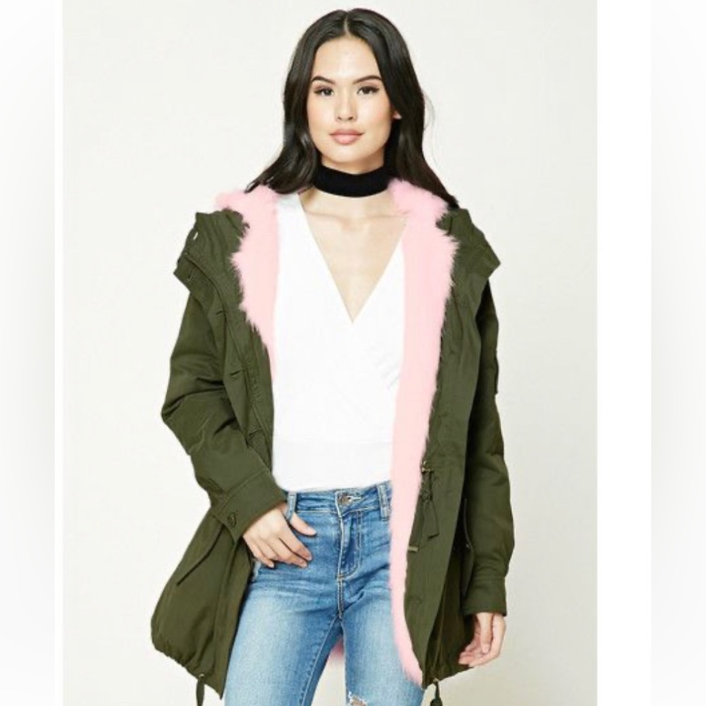 Free shipping-Forever 21 Winter jacket/coat